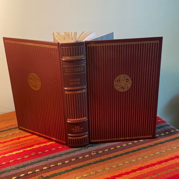 Ulysses by James Joyce Franklin Library Vintage Ltd Edition LeatherBound Book - Picture 2 of 9